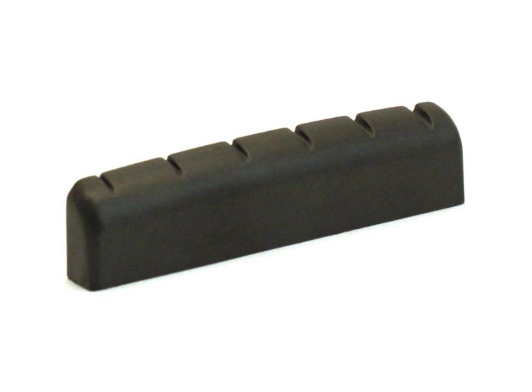 Graph Tech PT-6011-00 Black TUSQ XL Slotted Nut (43 mm) Rounded, Flat