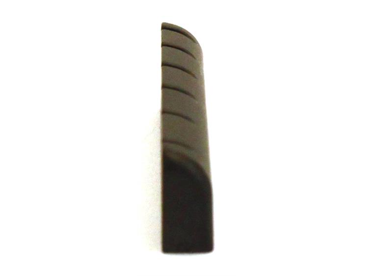 Graph Tech PT-6011-00 Black TUSQ XL Slotted Nut (43 mm) Rounded, Flat