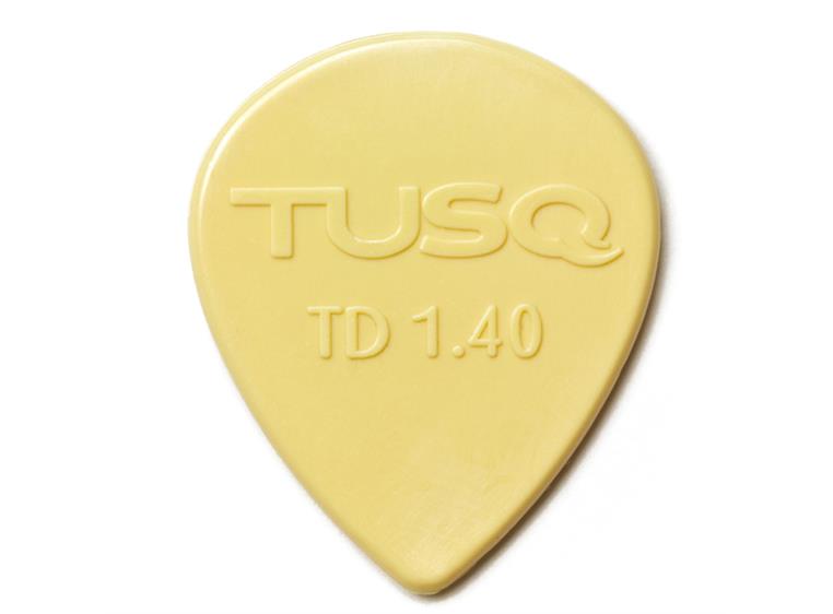 Graph Tech TUSQ Tear Drop Picks 1.4 mm 72 pcs, Vintage White