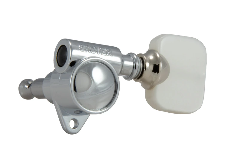 Grover 103C Original 'Milk Bottle' Guitar Machine Heads, 3+3 - Chrome 