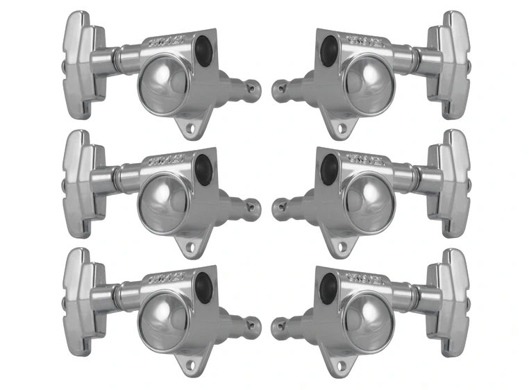 Grover 109C Super Rotomatics Guitar Machine Heads, 3+3 - Chrome 