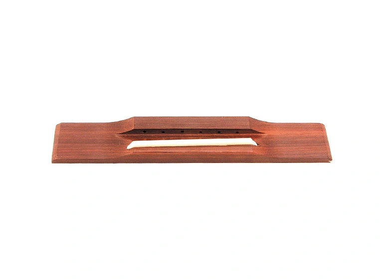 Grover B 3344 - Pinless Style Guitar Bridge w/Plastic Saddle - Rosewood 