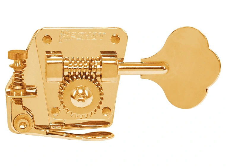 Hipshot BT2 - Bass Xtender for 67-82 USA and Schaller BMF, Bass Side - Gold 