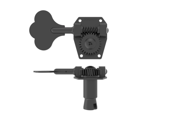 Hipshot HB1 - Bass Tuning Machine for G&L and Musicman, Treble Side, Black 