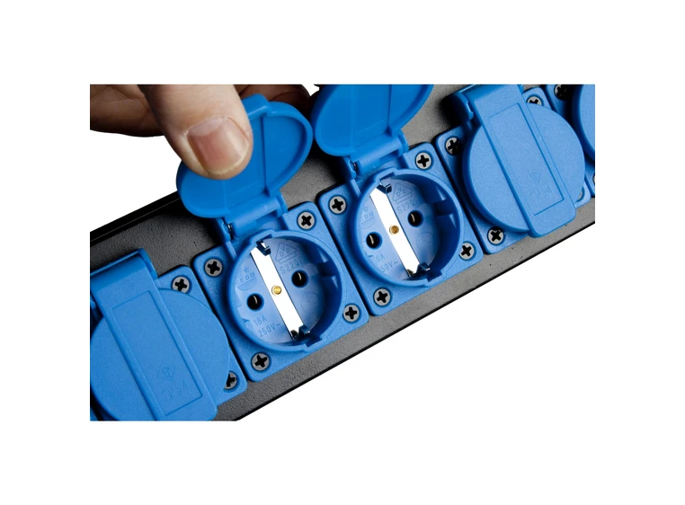 JB Systems PC-8 Bryterpanel 8 x Shuko ut 