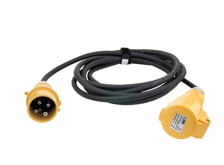 KUPO Kontrollkabel for motorer, 20m CEE 3P+E. 4x2,5mm2. 110V 