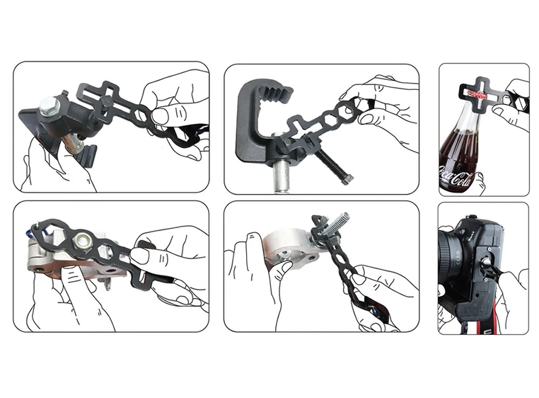 KUPO WS-140 multiverktøy For M8, M10, M12, vingemutter etc. 