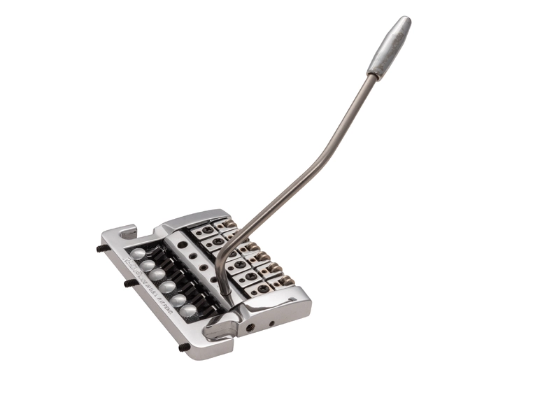 Kahler 2200 - Stud Mount Guitar Tremolo (Steel Cam / Steel Saddles) - Chrome 