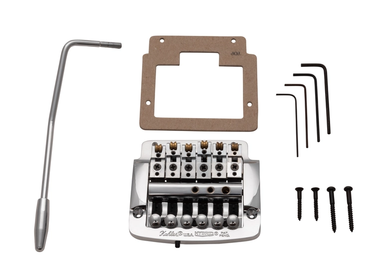 Kahler 7300 - Hybrid Flat Mount Guitar Tremolo - Chrome 
