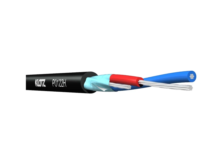 Klotz P0122H bal.single pair cable 1x2x0.22 Eca FRNC 50m 