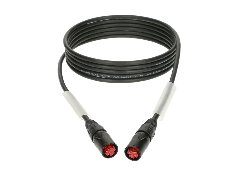 Klotz RAMCAT5 etherCON NE8MC/NE8MC S/UTP Black 15m 