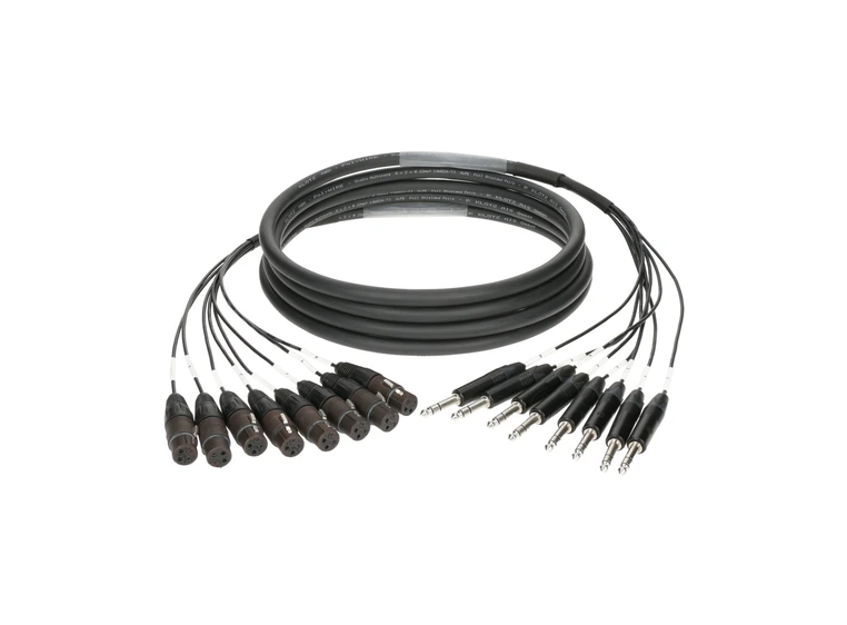 Klotz S08FP 8-CH Loom 8x XLR F - 8x Jack 9m 