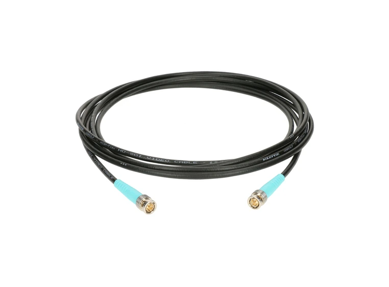 Klotz UHD/4K Plug D&H BNCProM/ProM Cyan Sleeve Cable3m 