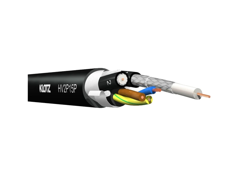 Klotz hybrid kabel mobile 2 x HD-SDI video mobile + power 