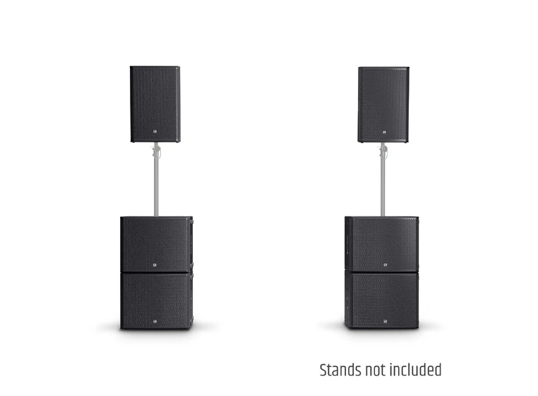 LD Systems STINGER G3 IMPACT SET A 2 x 15" + 4 x 18" powered Subwoofer 