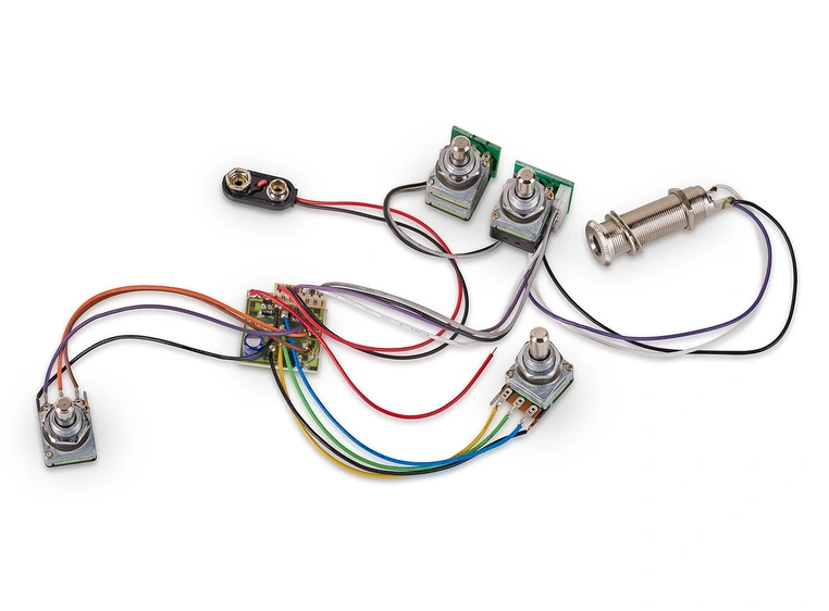 MEC 60004 LH - Active BEC 2 Electronics For Active Pickups - Lefthand 