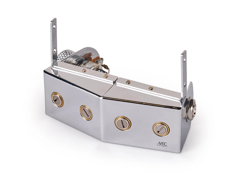 MEC Magnetic Upright-Bass Pickup with Volume Knob and 6.3 mm Jack Socket 