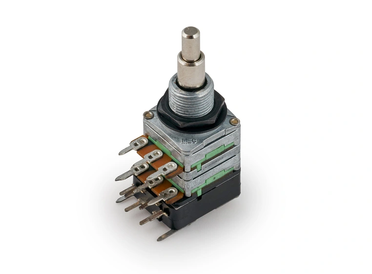 MEC Mono Stacked Potentiometer A25K / A100K, Push/Pull 