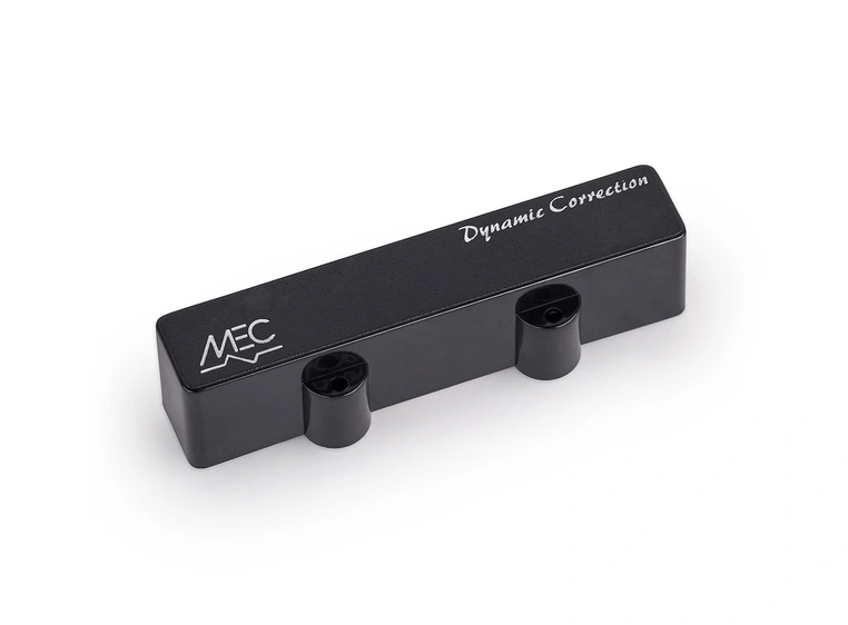 MEC Passive Dynamic Correction J-Style Bass Pickup, 4&5-Str Bridge, LH Black 