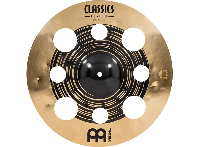 Meinl Cymbals CC16DUTRC Meinl 16 Classics Custom Dual Trash Crash" 