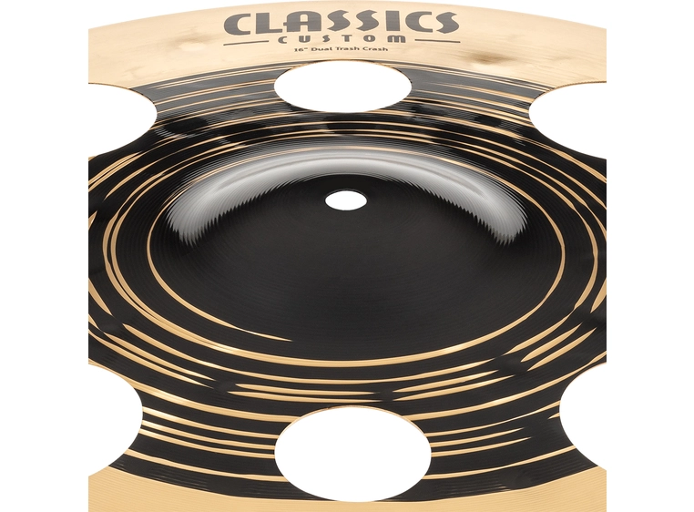 Meinl Cymbals CC16DUTRC Meinl 16 Classics Custom Dual Trash Crash" 