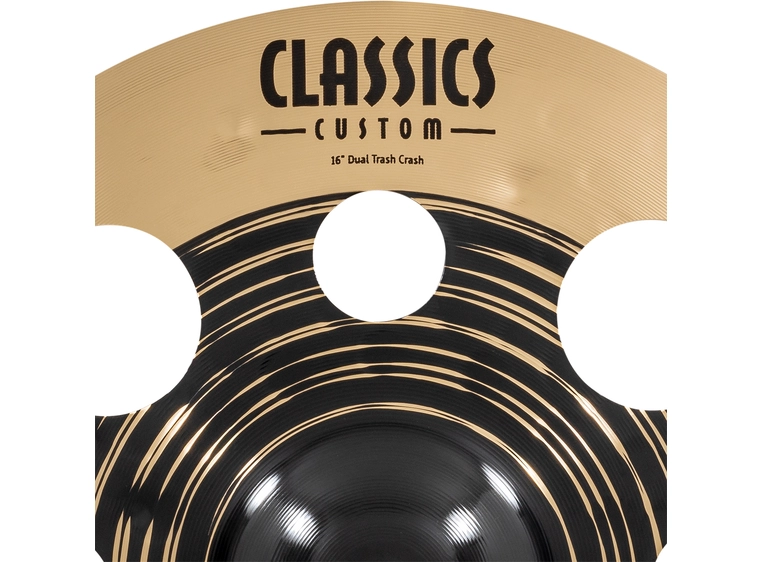 Meinl Cymbals CC16DUTRC Meinl 16 Classics Custom Dual Trash Crash" 