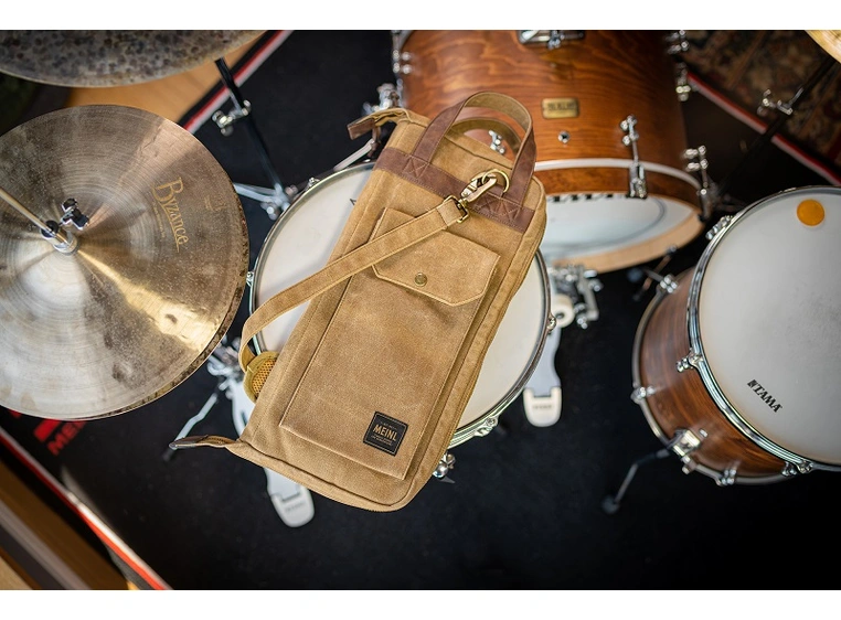 Meinl MWSKH Waxed Canvas Stickbag, Khaki 