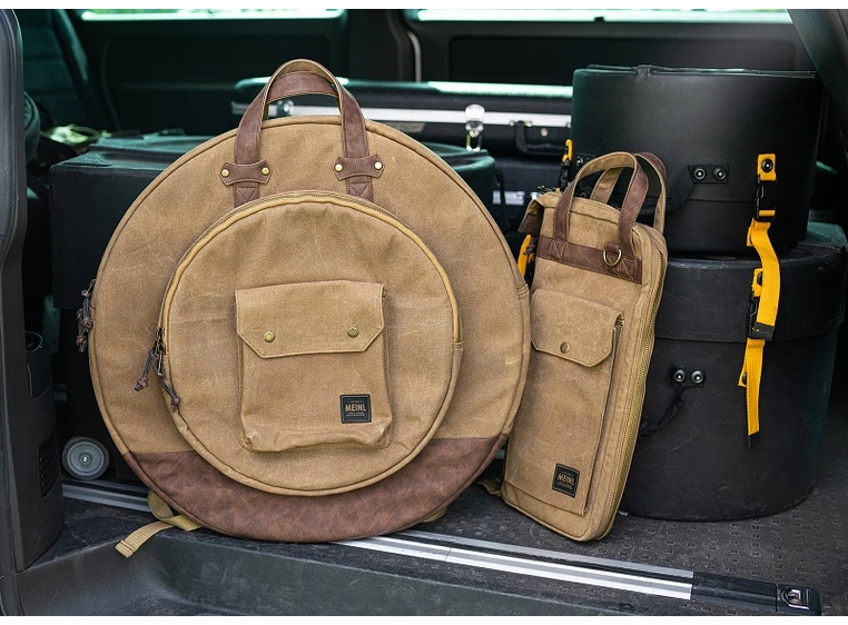 Meinl MWSKH Waxed Canvas Stickbag, Khaki 