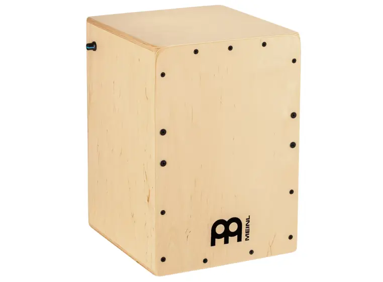 Meinl PJC50B Percussion Pickup Jam Cajon with Snares, Natural 