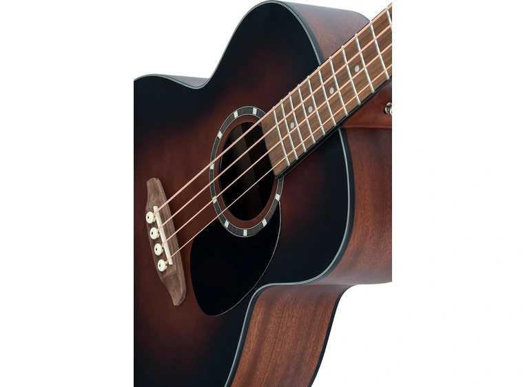 Ortega D7E-BFT-4 4-strängad Ak. bass Med mik., Non cutaway, Bourbon Fade 