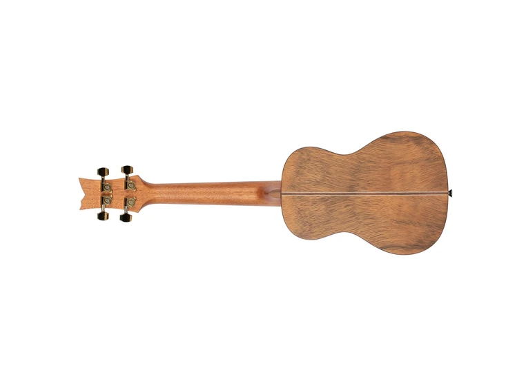 Ortega LIZARD-CC-GBL Concert ukulele med mik, Gigbag, Lefthand 