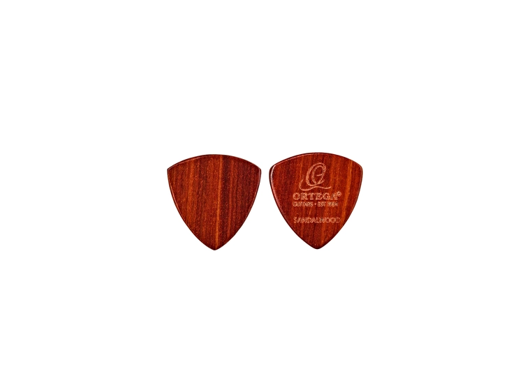Ortega OGPWXLF-SW2 Wooden pick, Flat 2.0mm, 2-pack, Sandalwood 