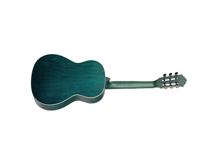 Ortega RST5M-3/4OC Klassisk gitar 3/4 Størrelse, Satin Ocean Blue