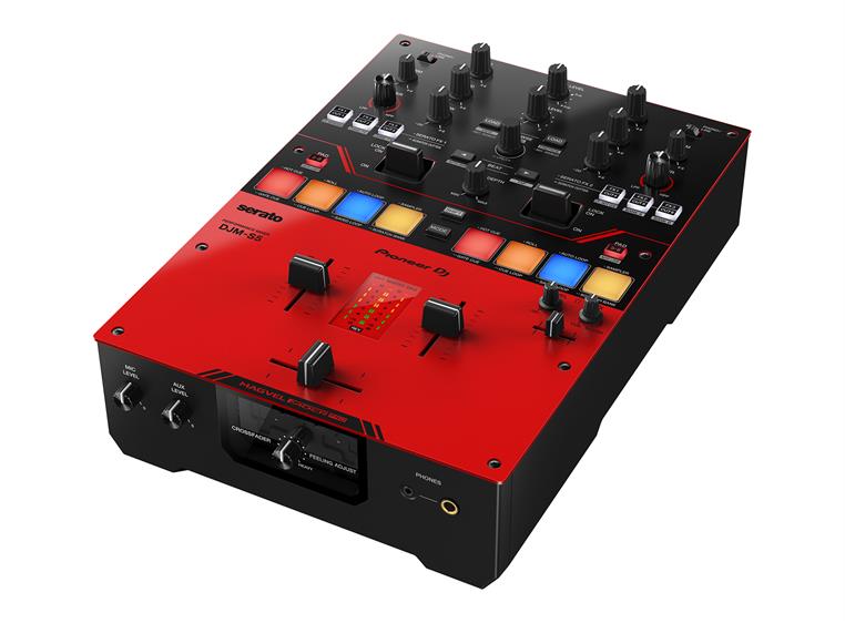 Pioneer DJ DJM-S5 To-kanals battle-mixer for Serato DJ