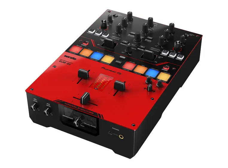 Pioneer DJ DJM-S5 To-kanals battle-mixer for Serato DJ 