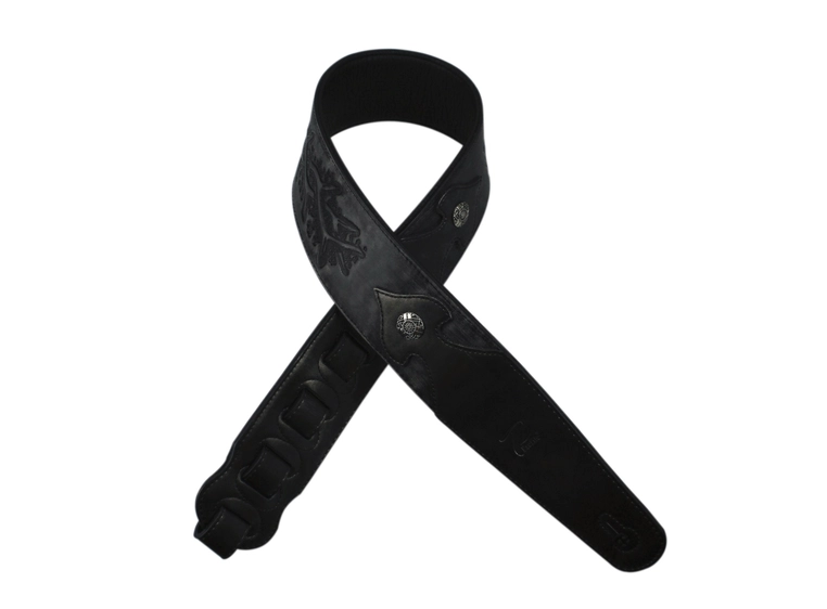 Profile LIP04 BLK Gitarreim 2,5" Semsket skinn 