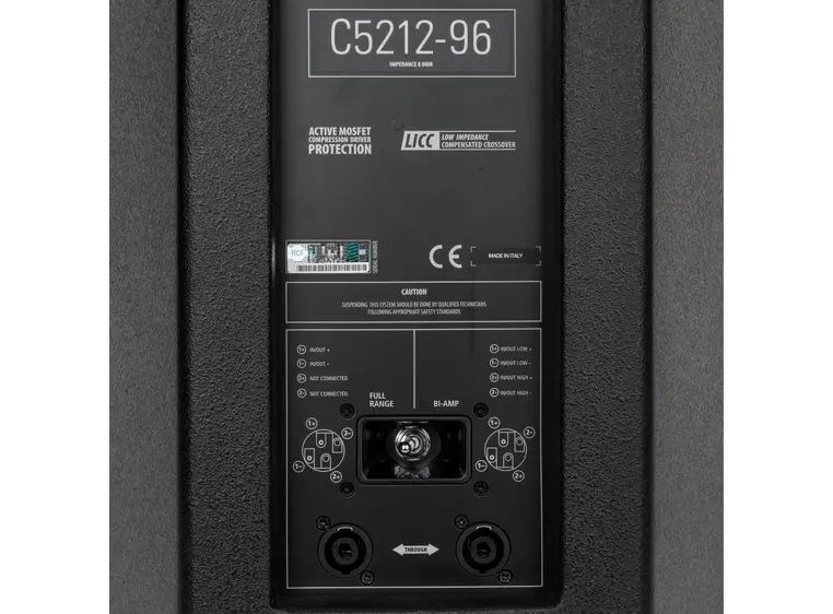 RCF C 5212-94 2-veis høyttalersystem 12" - 2" - 90x40 - 500W 