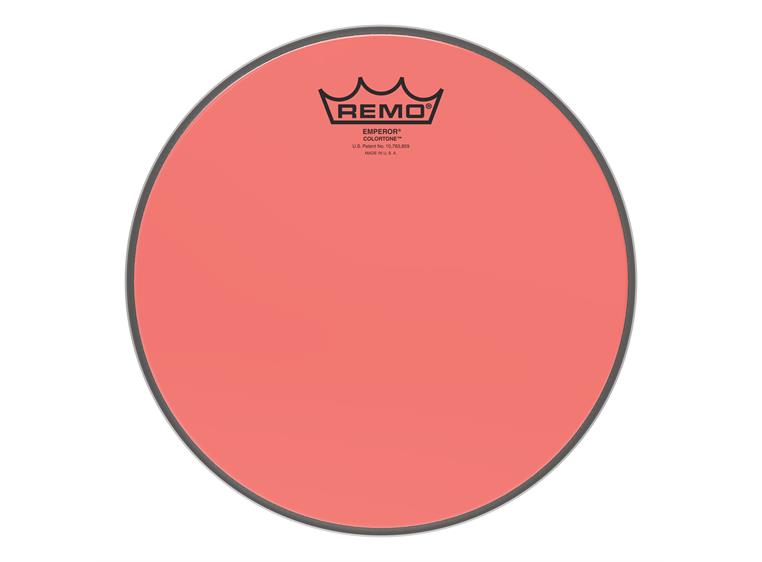 Remo BE-0310-CT-RD Emperor Colortone Red Drumhead ,10"