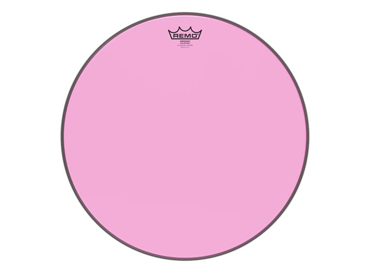 Remo BE-0318-CT-PK Emperor Colortone Pink Drumhead, 18"