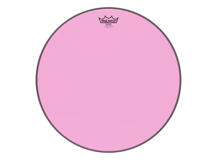 Remo BE-0318-CT-PK Emperor Colortone Pink Drumhead, 18" 