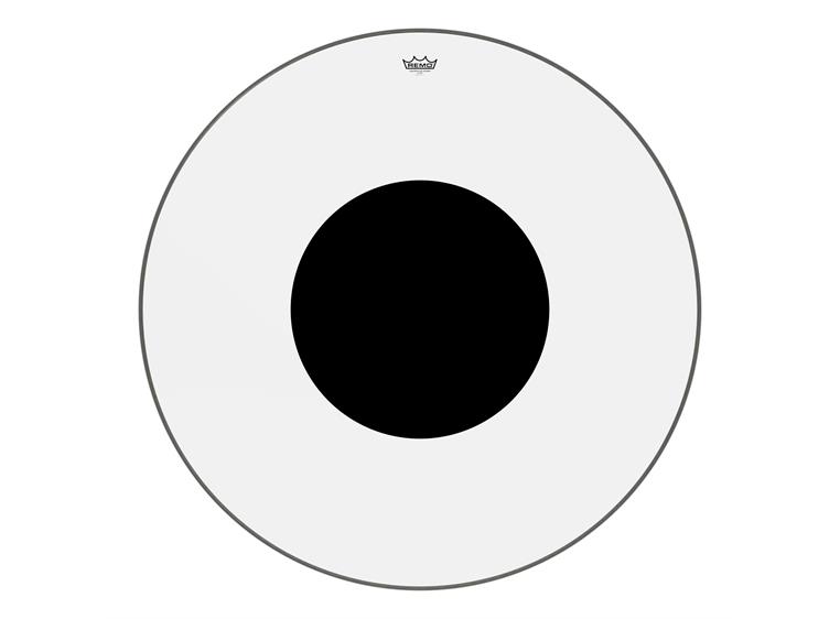Remo CS-1340-10- Controlled Sound Clear Black Dot Bass Drumhead 40"