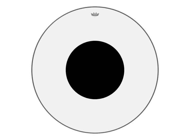 Remo CS-1340-10- Controlled Sound Clear Black Dot Bass Drumhead 40" 