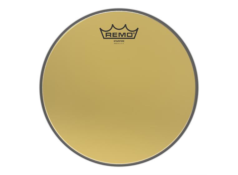 Remo GD-0010-00- Ambassador Starfire Drumhead - Gold, 10"