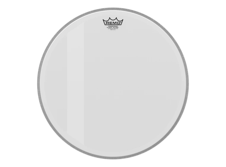 Remo P3-1118-00-FLT Powerstroke P3 Felt Tone Coated Bass Drumhead, 18" 