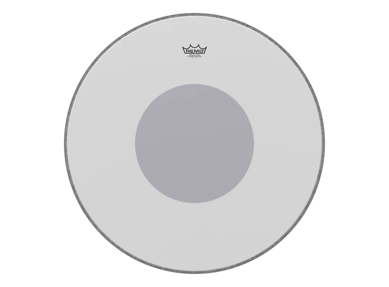 Remo P3-1126-10- Powerstroke P3 Coated Black Dot Bass Drumhead 26" 