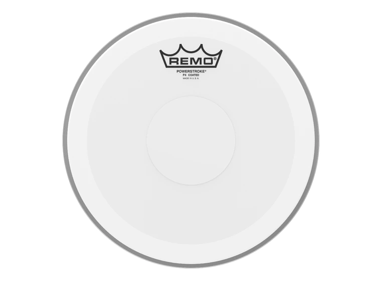Remo P4-0110-C2- Powerstroke P4 Coated Top Clear Dot, 10" 