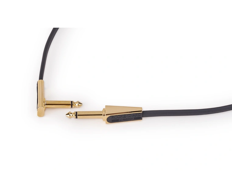 RockBoard Flat Patch Looper/Switcher Connector Cable, Gold Series- 20 cm 