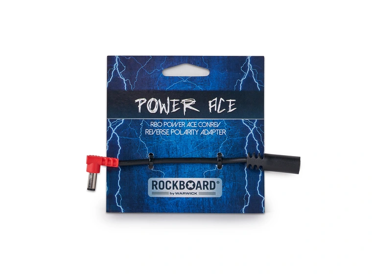 RockBoard Polarity Converter barrel plug - to + center barrel socket 