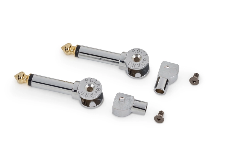 RockBoard Solderless Plugs, 2 pcs. PatchWorks, Chrome 