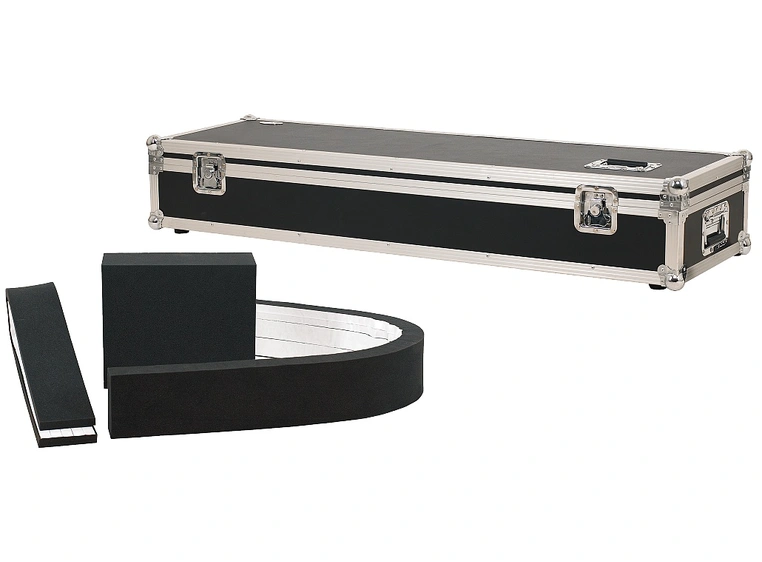 RockCase Keyboard Flight Case 88 Keys (42 cm / 16.54" Depth) - Black 